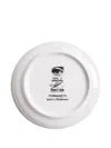 Fornasetti Face-print Plate In White