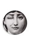 Fornasetti Face-print Porcelain Dish (10cm) In Multi