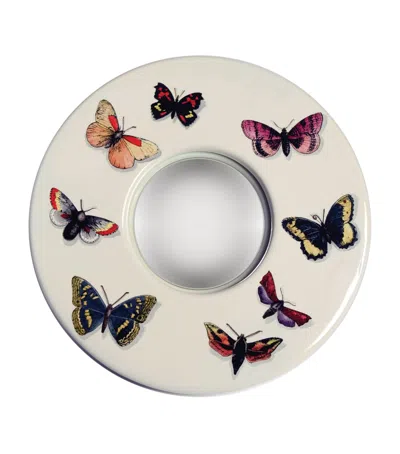 Fornasetti Farfalle Convex Mirror