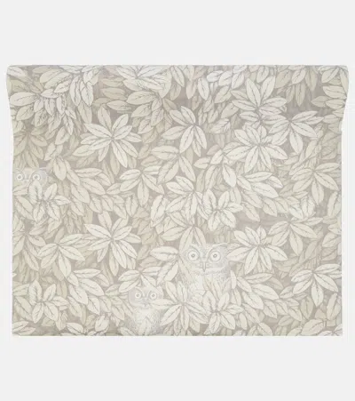 Fornasetti Foglie E Civette Wallpaper