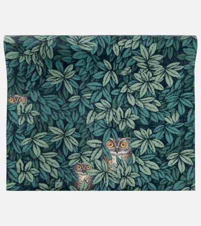 Fornasetti Foglie E Civette Wallpaper