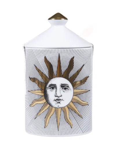 Fornasetti Frn Se Poi Candle In White