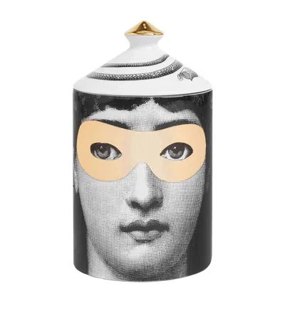 Fornasetti Frutto Proibito Mascherina Candle In Black