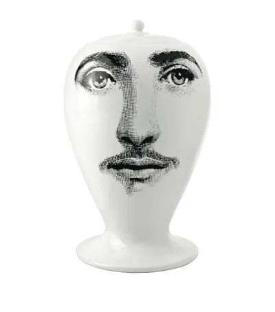 Fornasetti Furio Vase In White