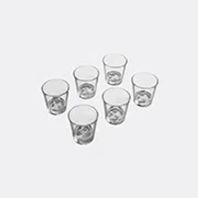 Fornasetti Glassware Black Uni