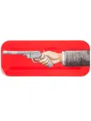 Fornasetti Gun Tray In Brown