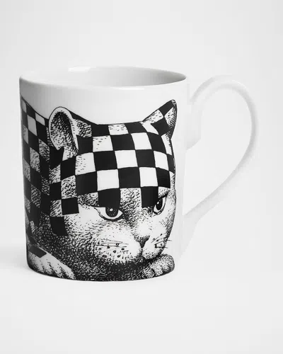 Fornasetti High Fidelity Coffee Mug In Multi