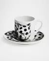 Fornasetti High Fidelity Polka Dot Coffee Mug In Multi