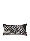 Fornasetti High Fidelity Rectangular Cushion (50cm X 25cm) In White