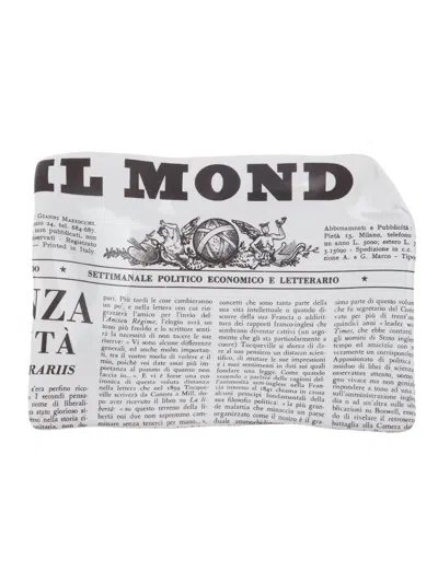 Fornasetti 'il Mondo ' Dish In White