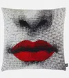 Fornasetti Kiss Jacquard Cushion In Multi