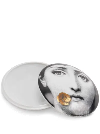 Fornasetti Lina Cavalieri Box In Black