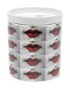 Fornasetti Lips-print Scented Candle (1020 Gr) In Red