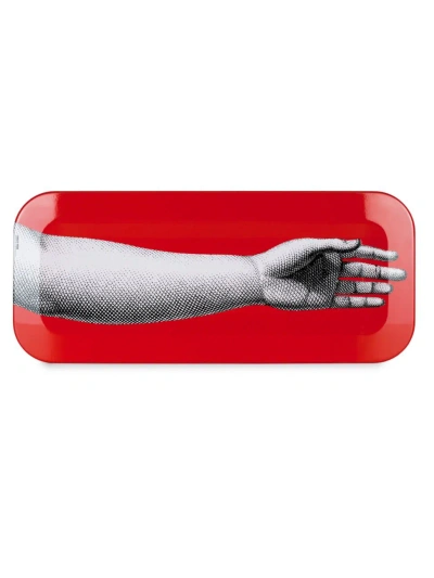 Fornasetti Mano Printed Wood Tray