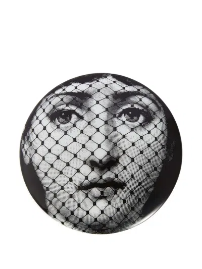 Fornasetti N.78 Plate In White