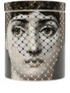 Fornasetti Nel Mentre Mascherina Candle (1.02kg) In Schwarz