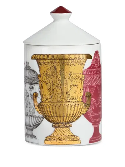 Fornasetti Nel Mentre Scented Candle In White