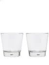 Fornasetti Occhio E Bocca Glass Set (set Of Two) In Neutrals