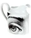 Fornasetti Occhio Milk Jug In White