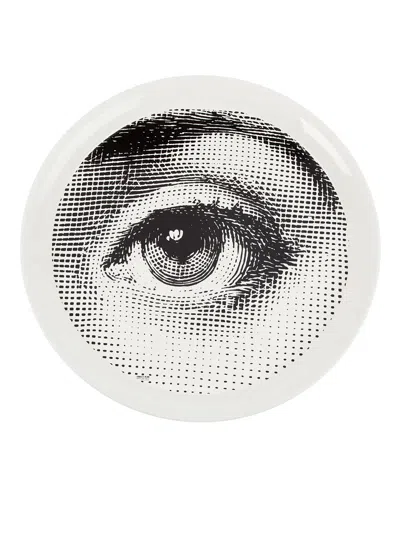 Fornasetti 'occhio' Tray In White