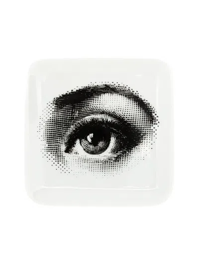 Fornasetti Occhio Valet Dish In Black
