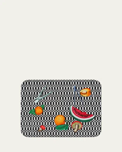Fornasetti Oggetti E Frutti Geometric Tray
