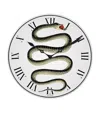 Fornasetti Peccato Originale Wall Clock