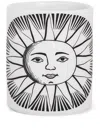 Fornasetti Pencil Holder Sole In Metallic
