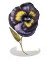 Fornasetti Pensèe Floral-print Vase (30cm X 19cm) In Purple