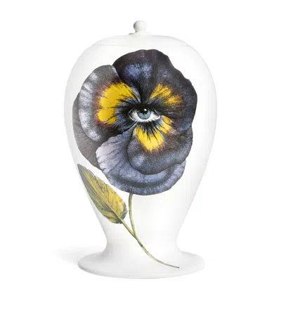 Fornasetti Pensee Vase In White