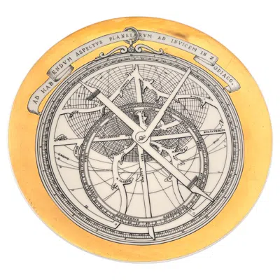 Pre-owned Fornasetti Piatto Serie "astrolabio", Piero ,  Milano, 1971 In Sand