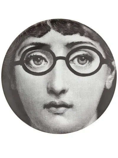 Fornasetti Plate In Black