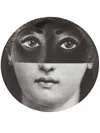 Fornasetti Plate In Black
