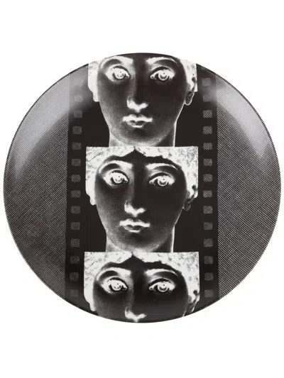 Fornasetti Plate In Black