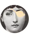 Fornasetti Plate In Black