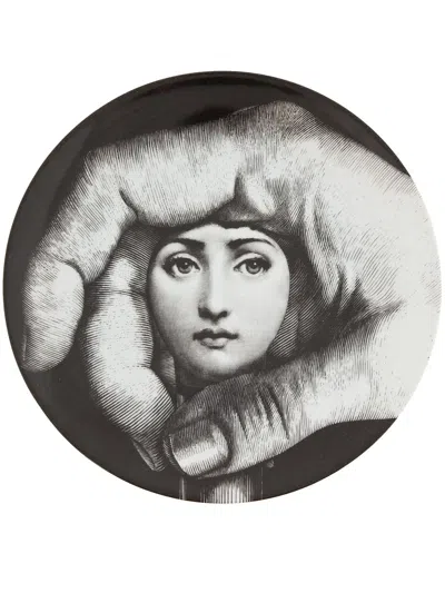 Fornasetti Plate In Grey