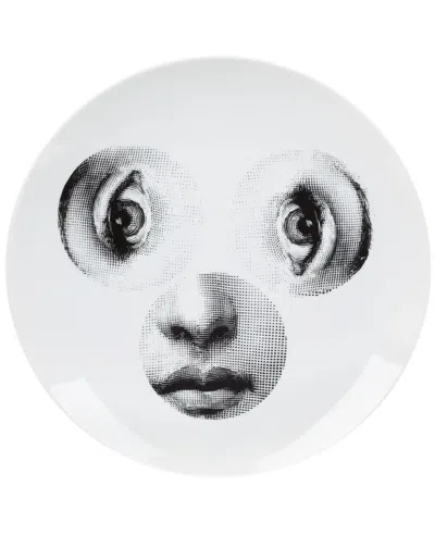 Fornasetti Tema E Variazioni N.40 Wall Plate In Weiss