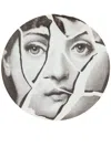 Fornasetti Plate In White