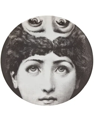 Fornasetti Plate In White