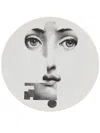 Fornasetti Plate In White