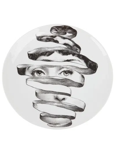 Fornasetti Plate In White