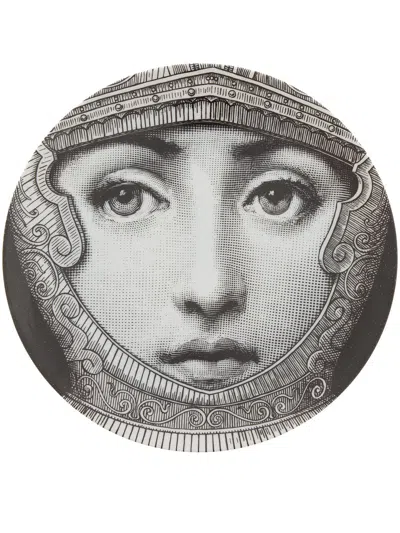 Fornasetti Plate In White