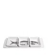 Fornasetti Porcelian Grande Pesci Appetizer Set