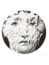 Fornasetti Printed Plate In Black
