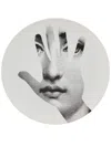 Fornasetti Printed Plate In White