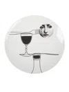 Fornasetti Printed Plate In White
