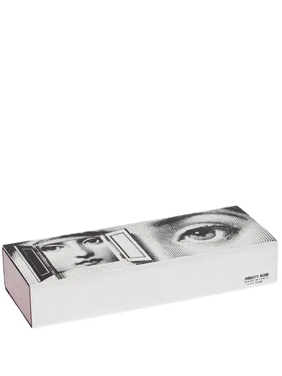 Fornasetti Printed Wooden Box In Black