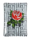 Fornasetti Rectangular Ashtray Musciarabia Catch-all Tray Or Ash Tray White Size - Porcelain In White