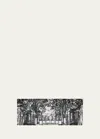 Fornasetti Rectangular Tray - Settecentesco In Blackwhite