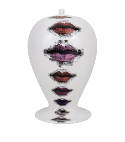 Fornasetti Rossetti Vase In White